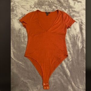 Forever 21 reddish maroon bodysuit